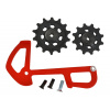SRAM X01 Eagle - kladky a vodítka prehadzovačky červené 52z. SRAM X01 Eagle - kladky a vodítka prehadzovačky červené 52z.