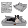 Doggy ohrádka pre psa sivá 80 cm x 106 cm Doggy ohrádka pre psa sivá 80 cm x 106 cm
