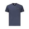 Pánske tričko s krátkym rukávom Tommy Hilfiger, modré Blu XL Pánske tričko s krátkym rukávom Tommy Hilfiger, modré Blu XL