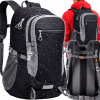 Turistický batoh Retoo trekingový batoh Retoo 20-40 l čierny Turistický batoh Retoo trekingový batoh Retoo 20-40 l čierny