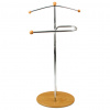 Autronic Nemý sluha, výška 110 cm, masív kaučukovník, morenie svetlá čerešňa, kov chróm 83213 CR Autronic Nemý sluha, výška 110 cm, masív kaučukovník, morenie svetlá čerešňa, kov chróm 83213 CR