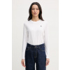 U.S. Polo Assn. tričko s dlhým rukávom dámske bavlnené WUP0785 biela L U.S. Polo Assn. tričko s dlhým rukávom dámske bavlnené WUP0785 biela L