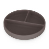 PETITE&MARS Tanierik silikónový deliaci okrúhly Take&Match Bitter Cocoa 6m+ PETITE&MARS Tanierik silikónový deliaci okrúhly Take&Match Bitter Cocoa 6m+