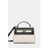 Karl Lagerfeld dámska kožená bagetová kabelka K/AUTOGRAPH B2W30237 biela ONE SIZE Karl Lagerfeld dámska kožená bagetová kabelka K/AUTOGRAPH B2W30237 biela ONE SIZE