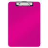 Leitz Wow A4 doska s klipom metalicky ružová Leitz Wow A4 doska s klipom metalicky ružová