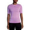 Dámske tričko Brooks High Point s krátkym rukávom Purple L Dámske tričko Brooks High Point s krátkym rukávom Purple L