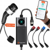 Prenosná Nabíjacia Stanica pre Elektromobily Typ 2 Ampere Point 32A Q 22kW + adaptér Prenosná Nabíjacia Stanica pre Elektromobily Typ 2 Ampere Point 32A Q 22kW + adaptér