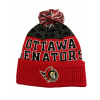Detská zimná čiapka Ottawa Senators NHL Puck Pattern Cuffed Detská zimná čiapka Ottawa Senators NHL Puck Pattern Cuffed