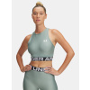 Dámske tielko Under Armour HeatGear Rib Tank Zelená XL Dámske tielko Under Armour HeatGear Rib Tank Zelená XL