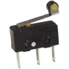 Omron Mikrospínač, typ ovladače: Páka s válečkem SPDT, 30 V dc, 250 V ac, 100 mA, Jazýček, IP40, 0.08N Omron Mikrospínač, typ ovladače: Páka s válečkem SPDT, 30 V dc, 250 V ac, 100 mA, Jazýček, IP40, 0.08N