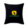 John Beer jeleň s pivom - Vankúš 50x50 - 50x50 - Vrátane výplne ( Čierna ) John Beer jeleň s pivom - Vankúš 50x50 - 50x50 - Vrátane výplne ( Čierna )