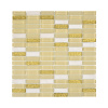 Sklenená mozaika s prírodným kameňom XCM SM91 30,5x32,5 cm béžová / zlatá Sklenená mozaika s prírodným kameňom XCM SM91 30,5x32,5 cm béžová / zlatá