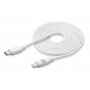 Dátový kábel CellularLine USB-C s konektorom Lightning, 200 cm, biely Dátový kábel CellularLine USB-C s konektorom Lightning, 200 cm, biely