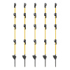 VNT electronics s.r.o. Sklolaminátový stĺpik pre elektrický ohradník 110 cm, pätka a hrot, 4 izolátory - 10 ks VNT electronics s.r.o. Sklolaminátový stĺpik pre elektrický ohradník 110 cm, pätka a hrot, 4 izolátory - 10 ks