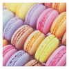 Obrúsky TaT 33x33cm Sweet Macarons Obrúsky TaT 33x33cm Sweet Macarons