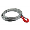 VT Oceľové lano HERKULES 10 mm s hákom, 5 m VT Oceľové lano HERKULES 10 mm s hákom, 5 m