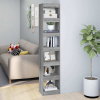 zahrada-XL Knižnica/deliaca stena sivý dub sonoma 40x30x198 cm 813597 zahrada-XL Knižnica/deliaca stena sivý dub sonoma 40x30x198 cm 813597