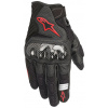 rukavice SMX-1 AIR V2, ALPINESTARS (čierne/červené fluo, veľ. 2XL)