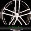DEZENT TZ-C 8x18 5x112 ET30.00 dark - black polished DEZENT TZ-C 8x18 5x112 ET30.00 dark - black polished