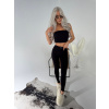 LaManuel Dámsky rebrovaný čierny komplet SEPARATE Veľkosť: S LaManuel Dámsky rebrovaný čierny komplet SEPARATE Veľkosť: S