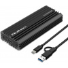 Qoltec | Prenosný kryt NV2270 pre M.2 SSD | SATA | NVMe | USB-C | 2 TB Qoltec | Prenosný kryt NV2270 pre M.2 SSD | SATA | NVMe | USB-C | 2 TB