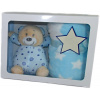 Vizopol Chrastící zvířátko + modrá deka (Z2503-1) Vizopol Chrastící zvířátko + modrá deka (Z2503-1)