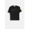 Detské čierne tričko s krátkym rukávom, veľkosť 146 Coccodrillo ZC5 Detské čierne tričko s krátkym rukávom, veľkosť 146 Coccodrillo ZC5
