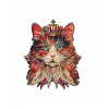 Robotime Cat King Drevené puzzle 3D 200 ks – dekoratívny model mačky Robotime Cat King Drevené puzzle 3D 200 ks – dekoratívny model mačky