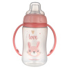 Canpol babies Hrnček tréningový CUTE ANIMALS so silikónovým náustkom 320ml zajac Canpol babies Hrnček tréningový CUTE ANIMALS so silikónovým náustkom 320ml zajac