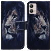 Peňaženkové kožené puzdro na Motorola Moto G13 / G23 / G53 5G - Lion Peňaženkové kožené puzdro na Motorola Moto G13 / G23 / G53 5G - Lion