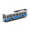 Rappa Kovový trolejbus DPO Ostrava modrý 16 cm Rappa Kovový trolejbus DPO Ostrava modrý 16 cm