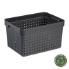 PLAST TEAM - Košík úložný 16l čierny Seoul PLAST TEAM - Košík úložný 16l čierny Seoul