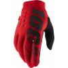 Rukavice 100 % Brisker red S Rukavice 100 % Brisker red S
