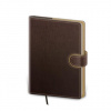 Zápisník Flip hnědo/capuccinová 15 tečkovaný L Zápisník Flip hnědo/capuccinová 15 tečkovaný L