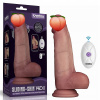 Vibračné posuvné DILDO 9 SKIN PRO II, silikónový análny sex Vibračné posuvné DILDO 9 SKIN PRO II, silikónový análny sex