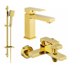 Mexen Uno DQ45 vaňová sada, zlatá - 71403DQ45-50 Mexen Uno DQ45 vaňová sada, zlatá - 71403DQ45-50