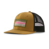 Patagonia Kšiltovka Take a Stand Trucker Hat, Rainbow Run: Bobcat Brown Patagonia Kšiltovka Take a Stand Trucker Hat, Rainbow Run: Bobcat Brown