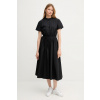 Bavlnené šaty Tommy Hilfiger WW0WW45835 čierna 42 Bavlnené šaty Tommy Hilfiger WW0WW45835 čierna 42
