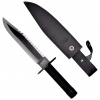 CIC Cinema Classic Rambo I Veľký nôž s koženou pošvou CC-H1 360 mm čierny CIC Cinema Classic Rambo I Veľký nôž s koženou pošvou CC-H1 360 mm čierny