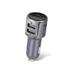 Forever TR-340 Bluetooth FM vysielač, diaľkové ovládanie, 2 x USB-A, 2.4, strieborná Forever TR-340 Bluetooth FM vysielač, diaľkové ovládanie, 2 x USB-A, 2.4, strieborná