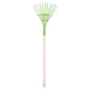 Bigjigs Toys Záhradné hrable na lístie zelené Bigjigs Toys Záhradné hrable na lístie zelené