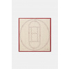 Hodvábna šatka Tommy Hilfiger AW0AW18277 béžová ONE SIZE Hodvábna šatka Tommy Hilfiger AW0AW18277 béžová ONE SIZE