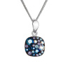 Strieborný náhrdelník so Swarovski kryštálmi 32088.3 blue style Strieborný náhrdelník so Swarovski kryštálmi 32088.3 blue style