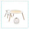 Stokke MuTable White + Stolička + Kôš na hračky Neutral Stokke MuTable White + Stolička + Kôš na hračky Neutral