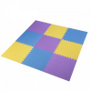 Ochranná puzzle podložka HMS MP10 žltá-modrá-fialová Ochranná puzzle podložka HMS MP10 žltá-modrá-fialová