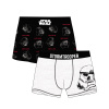 Star-Wars licencie Pánske boxerky - Star Wars 5333B661, čierna / šedý melír Farba: Mix farieb, Veľkosť: L Star-Wars licencie Pánske boxerky - Star Wars 5333B661, čierna / šedý melír Farba: Mix farieb, Veľkosť: L