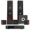 Fenton kompletný surround set domáce kino 5.1 - Bluetooth - 10'' subwoofer - Orech Fenton kompletný surround set domáce kino 5.1 - Bluetooth - 10'' subwoofer - Orech