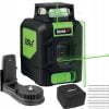 5-riadková zelená laserová hladina do 50m 360 stupňov 5-riadková zelená laserová hladina do 50m 360 stupňov