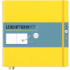 Skicár v tvrdej väzbe Leuchtturm 1917 štvorcový, 112 strán, citrónový, 150 g/m² Skicár v tvrdej väzbe Leuchtturm 1917 štvorcový, 112 strán, citrónový, 150 g/m²