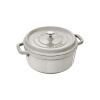 Staub Cocotte hrniec okrúhly 24 cm/3,8 l biela hľuzovka, 11024107 Staub Cocotte hrniec okrúhly 24 cm/3,8 l biela hľuzovka, 11024107